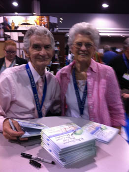 photo: cec murphy and martha rogers at ICRS