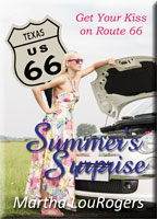 book cover: summer's surprise